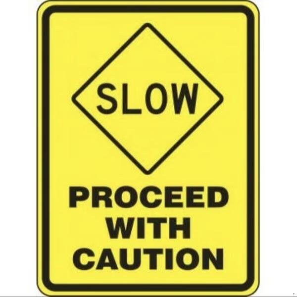 Accuform ADVISORY SIGNS 24 in X 18 in ENGINEER GRADE FRW503RA - main